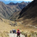 Inca trail 4 days the stairs after dead woman's pass