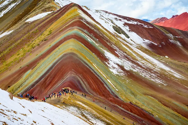 rainbow mountain peru