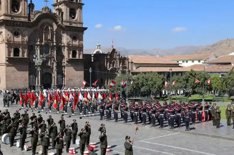 fiestas patrias in cusco