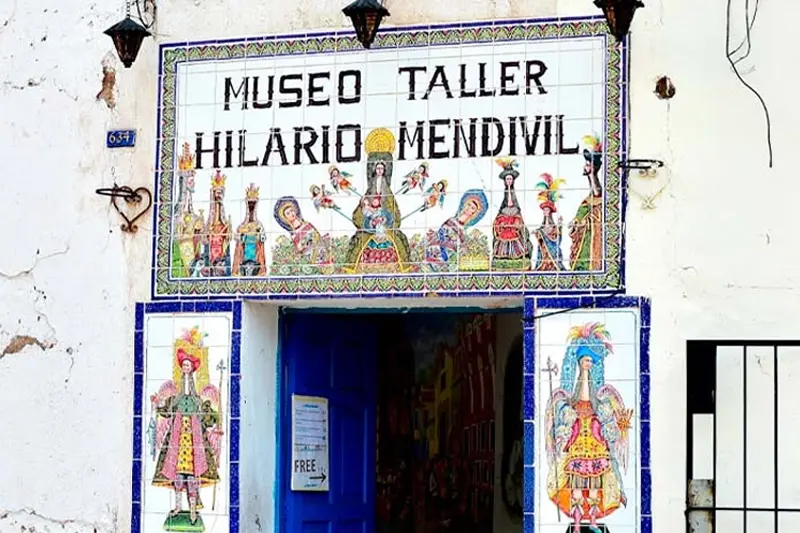 hilario mendivil taller museum in san blas neighborhood