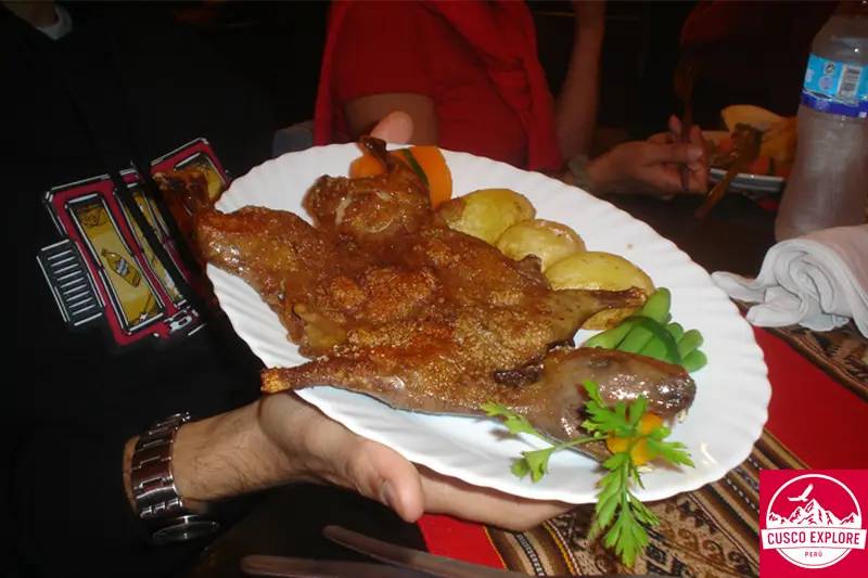 what is roasted guinea pig