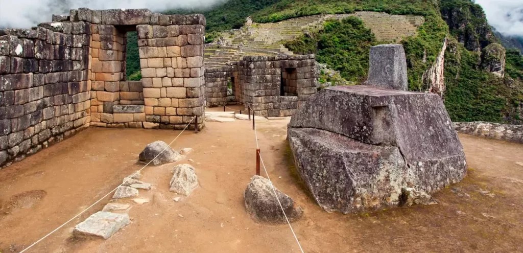 intihuatana stone machu picchu