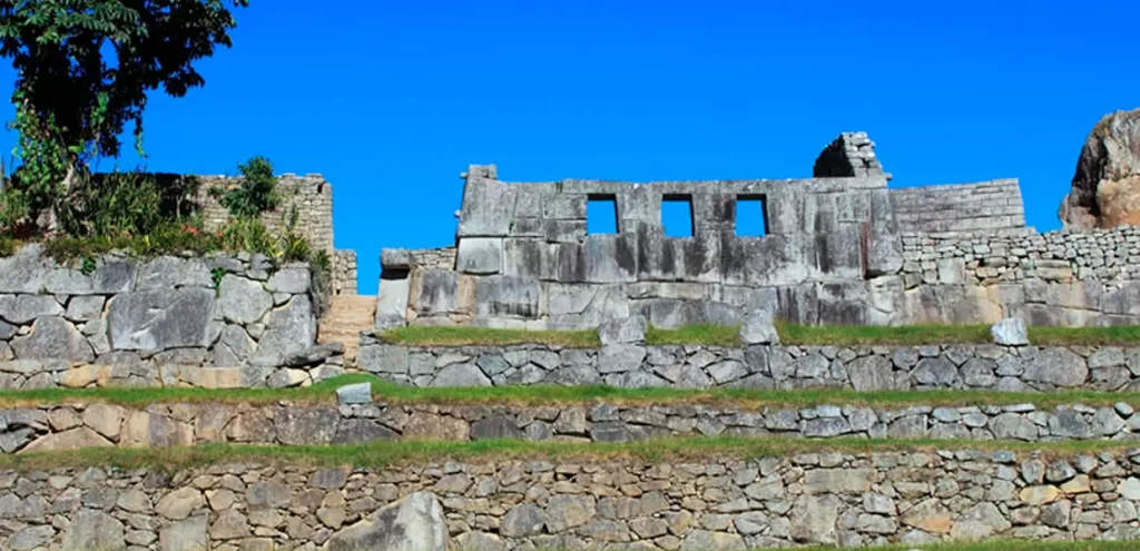 the temple of the three windows at machu picchu