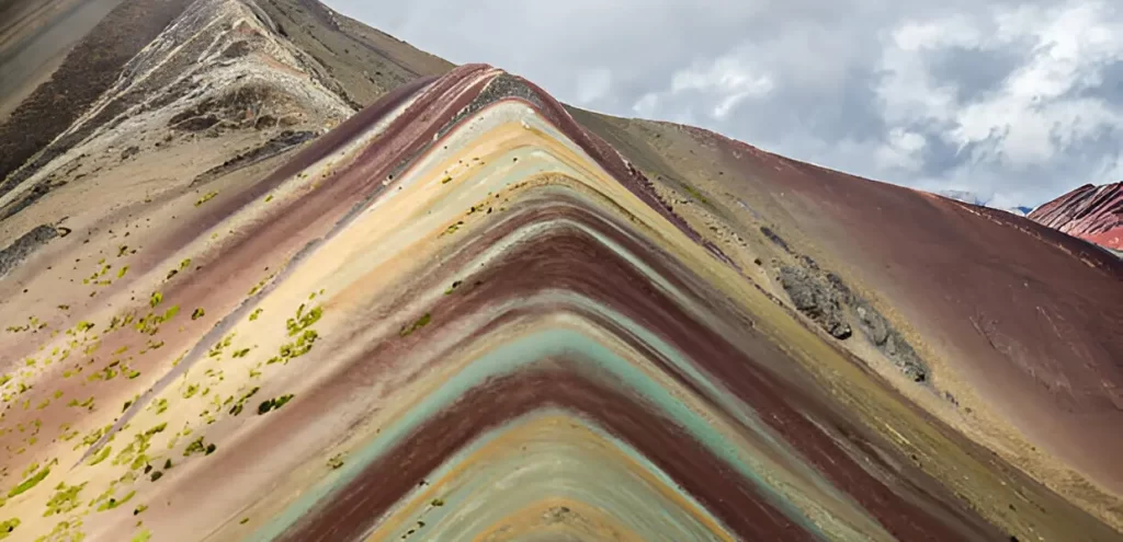 rainbow mountain in february