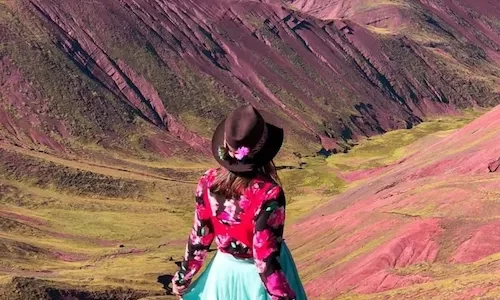 red valley rainbow mountain